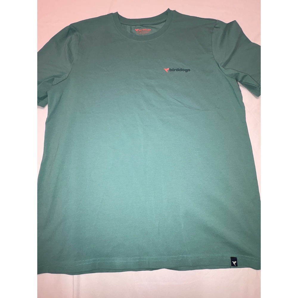 Birddogs Mens Graphic T-Shirt Teal Green Sh-masters 24 Golf Large L